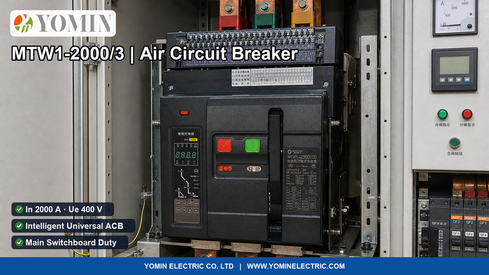Air Circuit Breaker Guide: Frame Size, Breaking Capacity and Selection