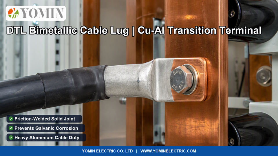 Bimetallic Cable Lug Guide: Copper-Aluminium Transition & Termination