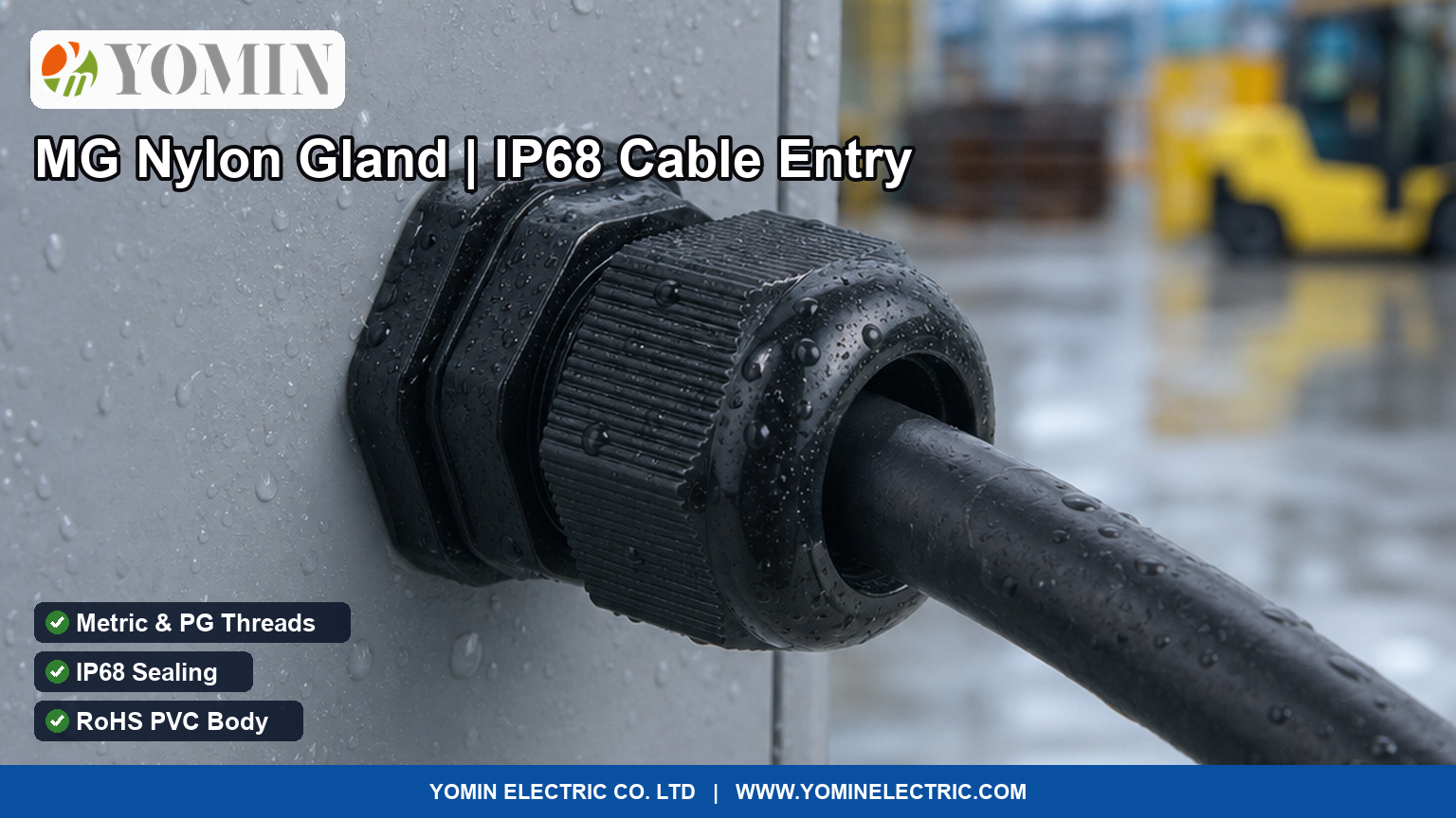 Cable Glands: Threads, IP Ratings and Materials — Choosing the Right Cable Entry