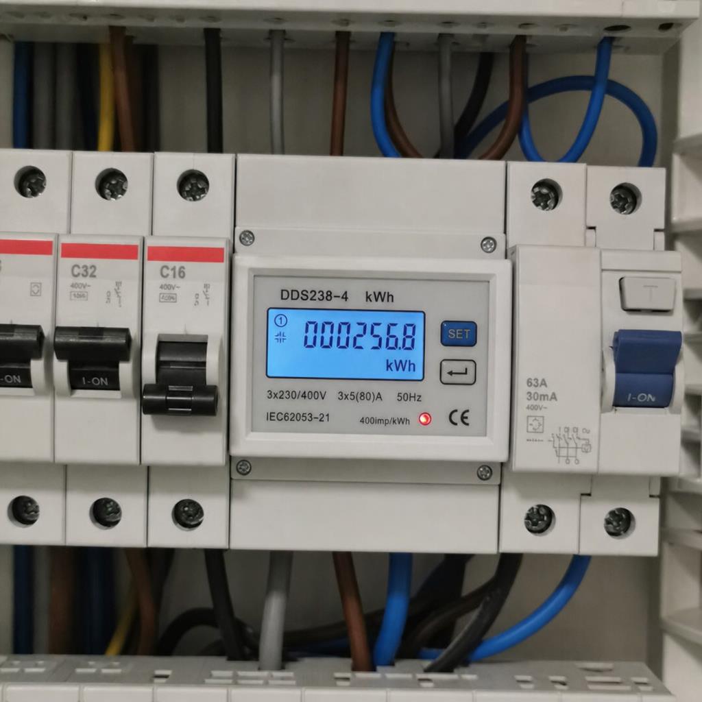 Compteur &eacute;lectrique et mesure de la consommation d'&eacute;nergie