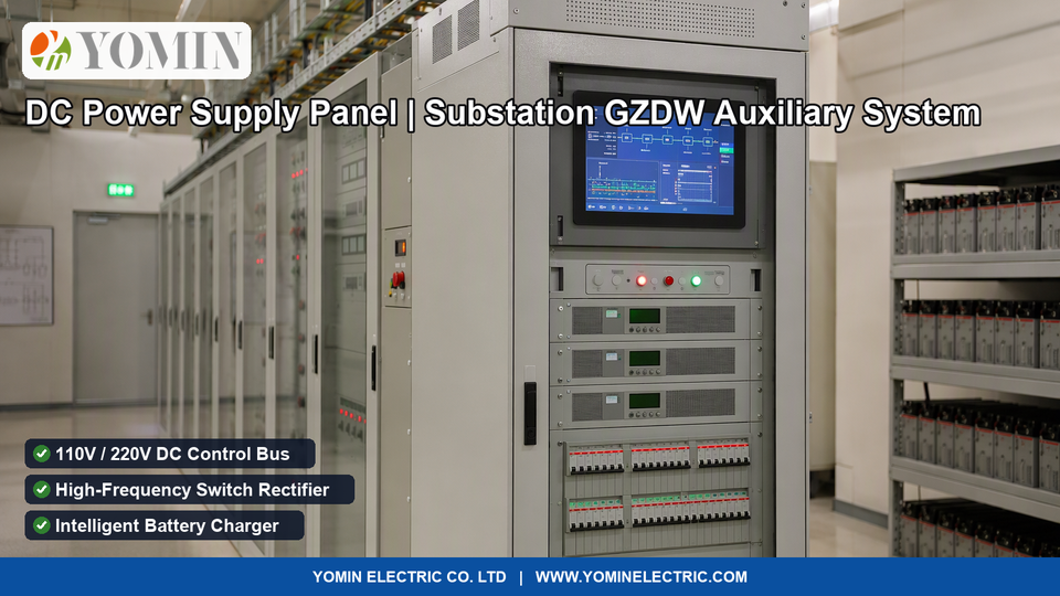 DC Power Panel Guide: Substation GZDW Auxiliary Power Systems