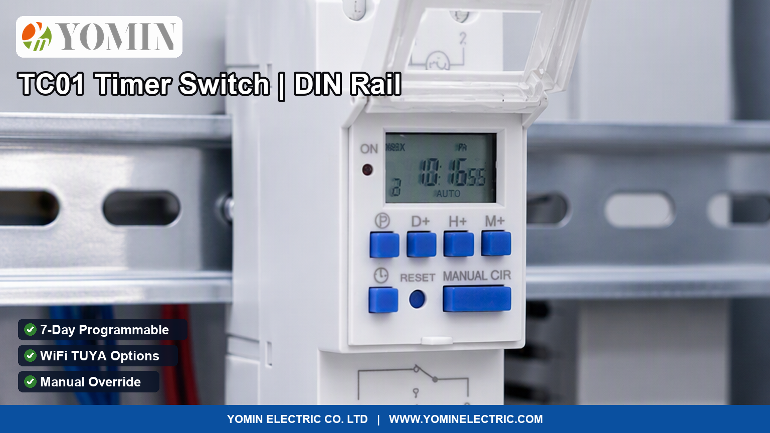 Digital Timer Switches: DIN Rail Schedules That Last