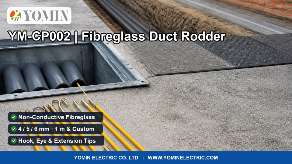 Duct Rodder Guide: Fibreglass Rods for Underground Duct and Draw-Pit Pulling