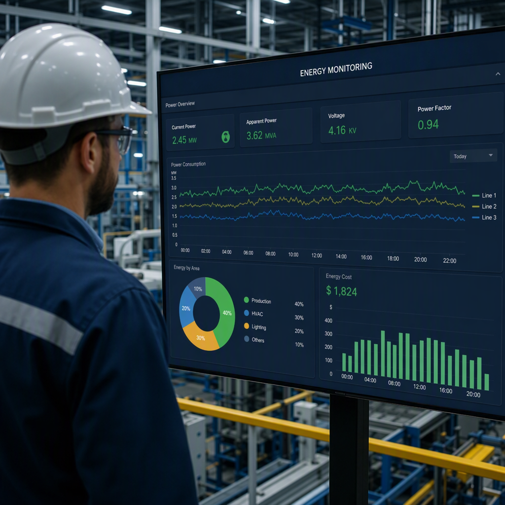Factory Energy Monitoring: Cut Costs with Real-Time Data