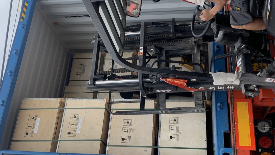 Nepal Container Loading: Primary & Secondary Current Transformers Shipped