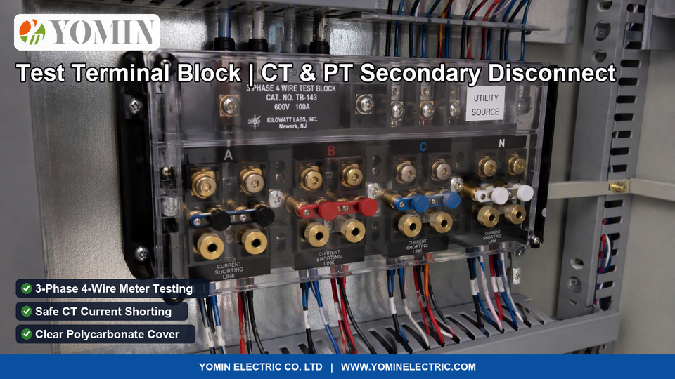 Test Terminal Block Guide: CT & PT Secondary Disconnects for Metering