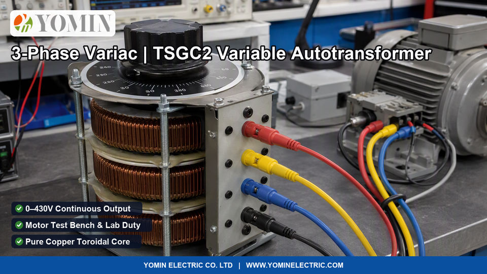 Three-Phase Variac Guide: TSGC2 Variable Autotransformer Sizing
