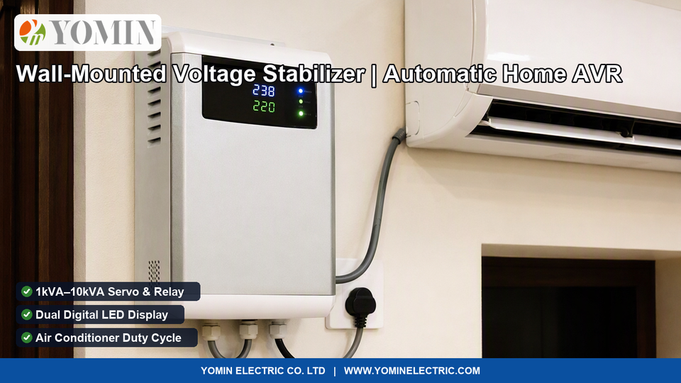 Wall-Mounted Voltage Stabilizer Guide: Home AVR Sizing & Duty