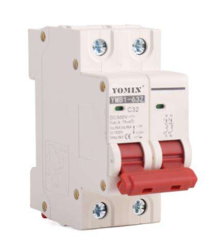 Fast Delivery DC Breaker 63A 80A 100A 125A 500V 1000V Dc Photovoltaic Breaker Circuit Breaker for Solar Panel Pv System