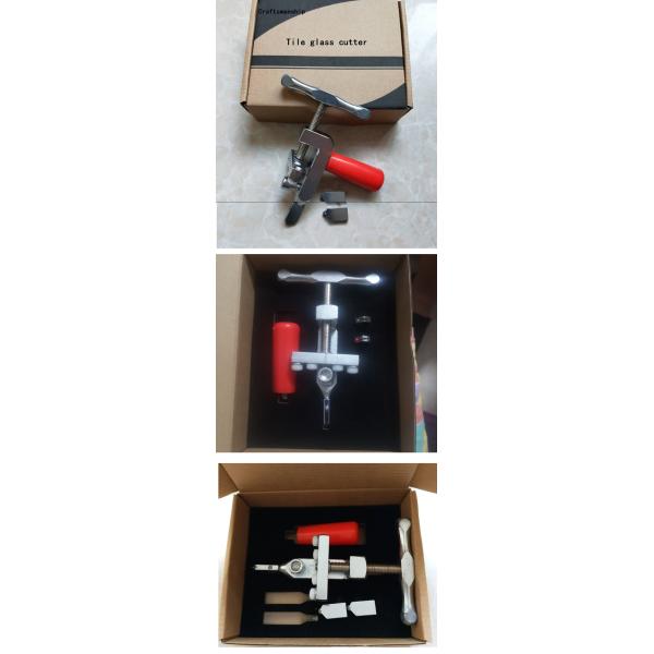 Glass Cutter Set Multi-Functional Glass Cutter Ceramic Tile Opener Manual Tile Mirrors Cutter Cutting Tool