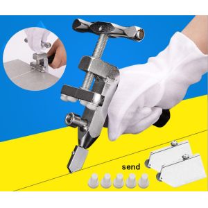 Glass Cutter Set Multi-Functional Glass Cutter Ceramic Tile Opener Manual Tile Mirrors Cutter Cutting Tool