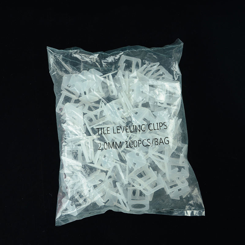 Tile Leveling System Clips and Wedges Modern Design Thin Spacer Clips PE PVC and Ceramic Floor Accessories Tile Leveling System