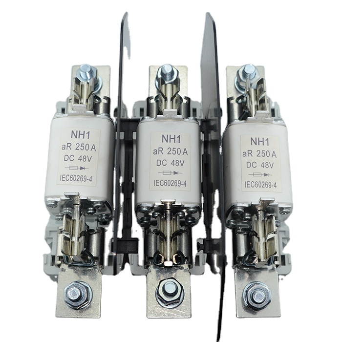 NH1 80A 125A 250A 48V PV DC Solar Fuse for Distribution Box