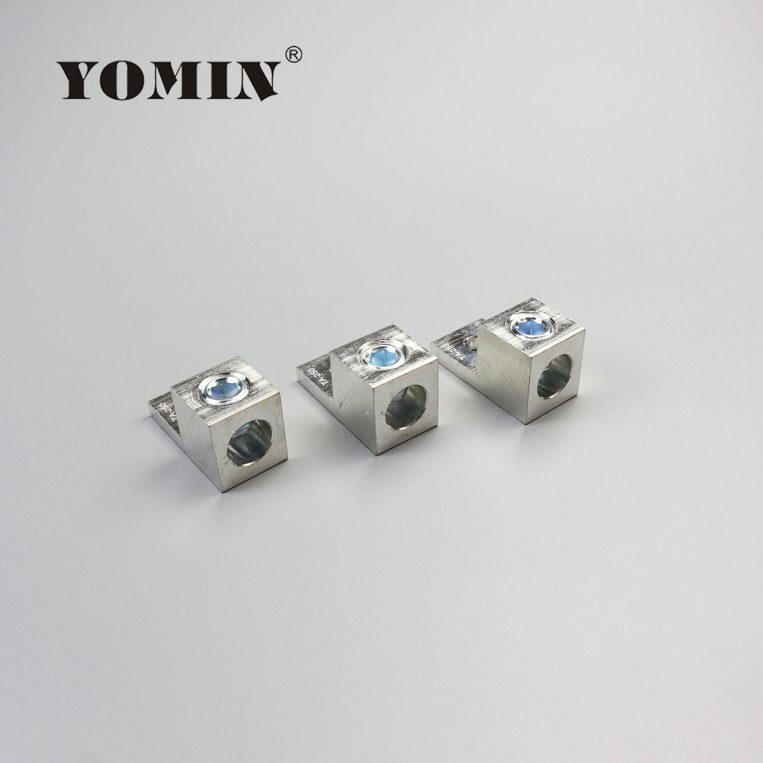 TA-250 250mcm-6 Aluminium Mechanical Lugs Screw Terminal Splice Connector Lugs Easy Installation Butt Connectors