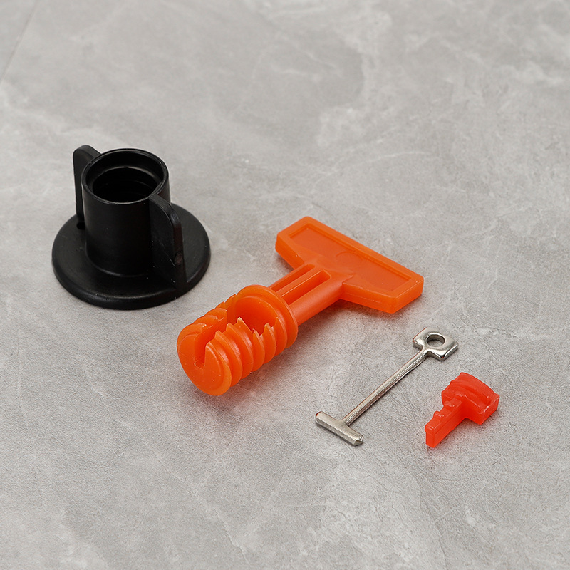 50 Pieces T-Shape Tile Locator Height Regulator Spacers Porcelain Reusable Anti-Lippage Tile Leveling System