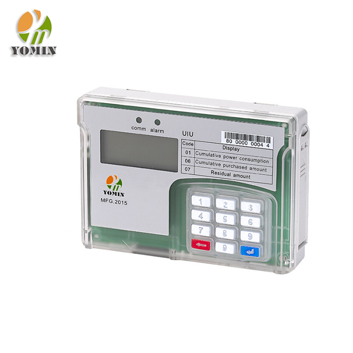 High-Precision Analog Smart Meter Single Phase Split Keypad Digital Kwh Prepayment STS Electric Power Smart Analog Energy Meter
