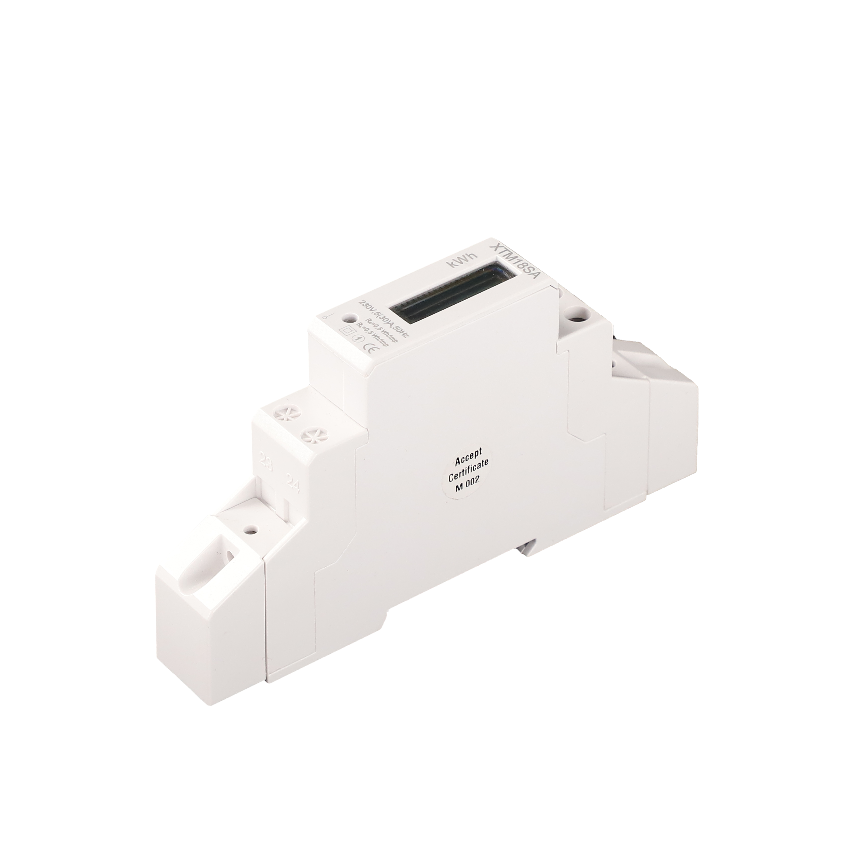 Single Phase Din Rail Smart Electric Meter Digital Energy Meter