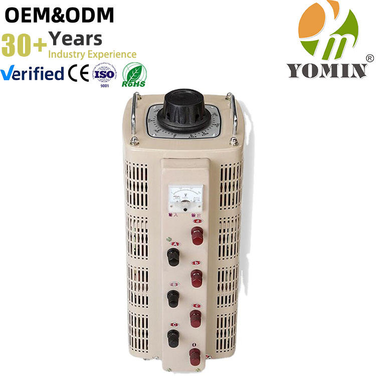 Three Phase TSGC2 Output 0 to 500v Motor Motorized Variac 9KVA Adjustable Voltage Stabilizer Regulator Variable Transformer