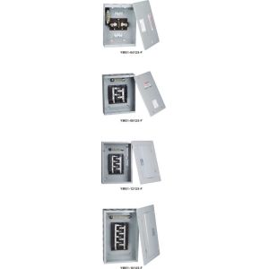 YOMIN 4Jaws/4J 320A Single Phase Square Electric Meter Socket Box