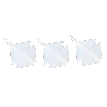 Plastic Bases Level Wedges Spacers PVC Tile Leveling System 1mm-1.5mm Thickness Exterior Floor Tiles Ceramic Tile Plastic Clips