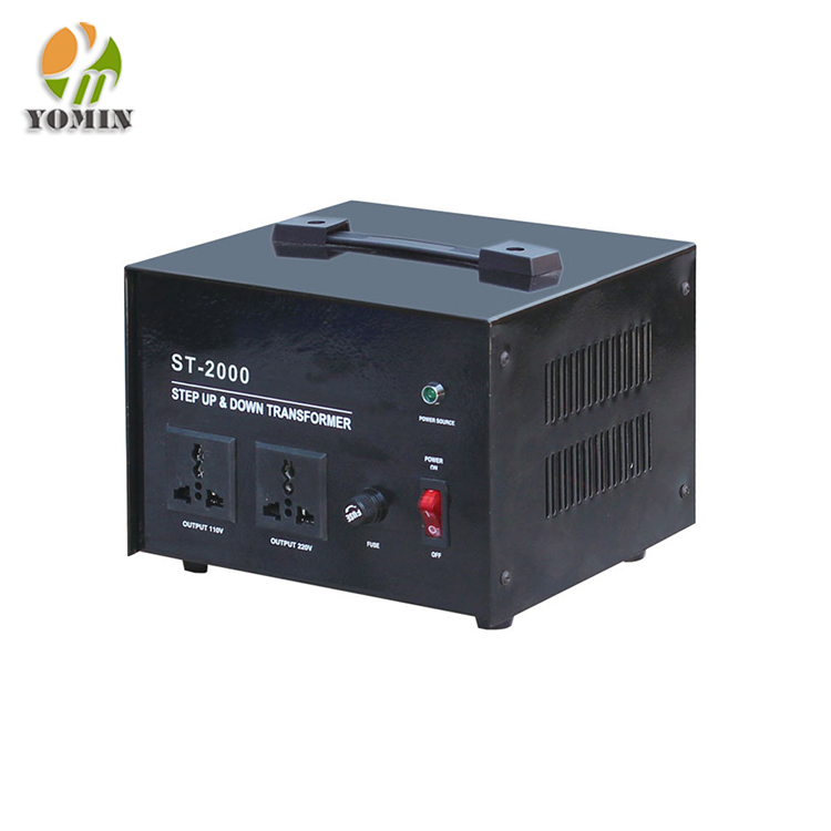 YMST-2 Factory 2000VA Step High Power Frequency Single Phase ST Coil 220V/110V/240V Input 30kVA Rated Capacity Transformer