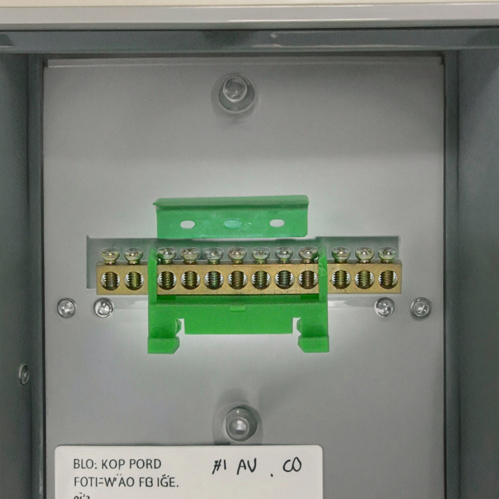 High Quality Durable Brass Plastic and PA Electric Copper Din Rail Terminal Block With Copper Inlet/Outlet