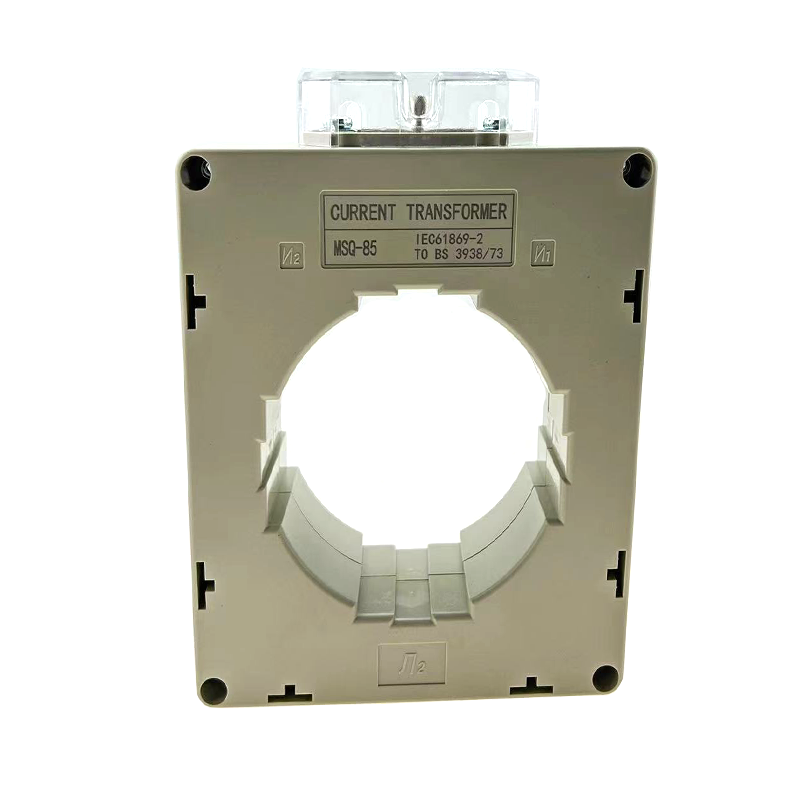 Electricity Monitoring MSQ-85 Type Single Phase Current Transformer 50Hz Frequency Input Voltages Measuring Current Transformer