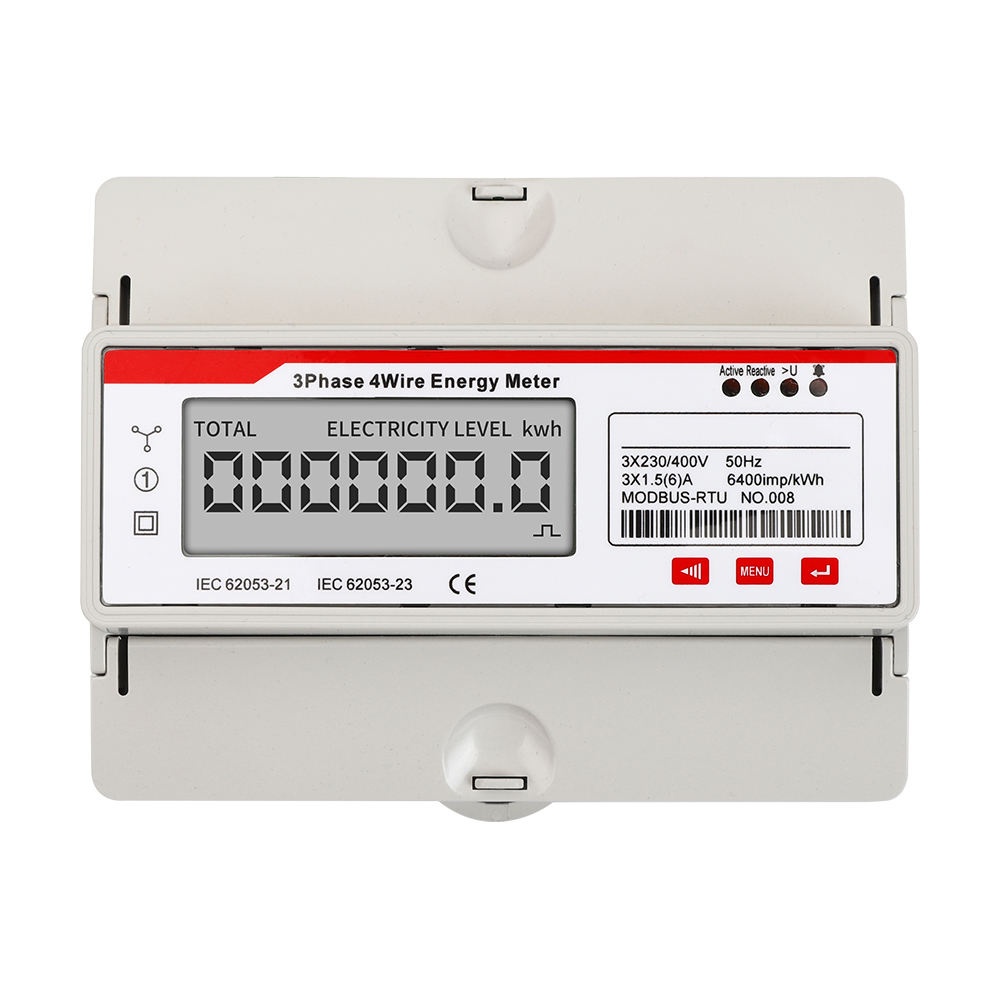 Fast Delivery Power Distribution Three Phase Four Wire Electricity Level 3 Phase Electric Energy kwh Energy Meter