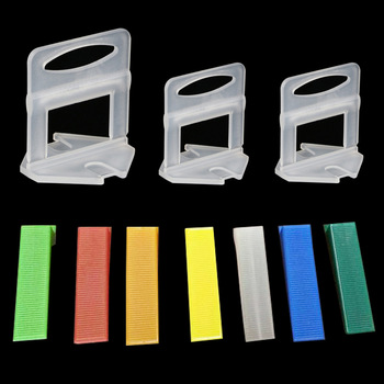 China Supplier Modern Ceramic Tile Leveling System Floor Tile Spacer Leveling Clips for Apartment Use with PVC Spacers
