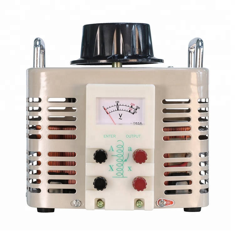 TDGC2 500VA Single-Phase 2 Amp Variac Transformer Copper Material AC Current