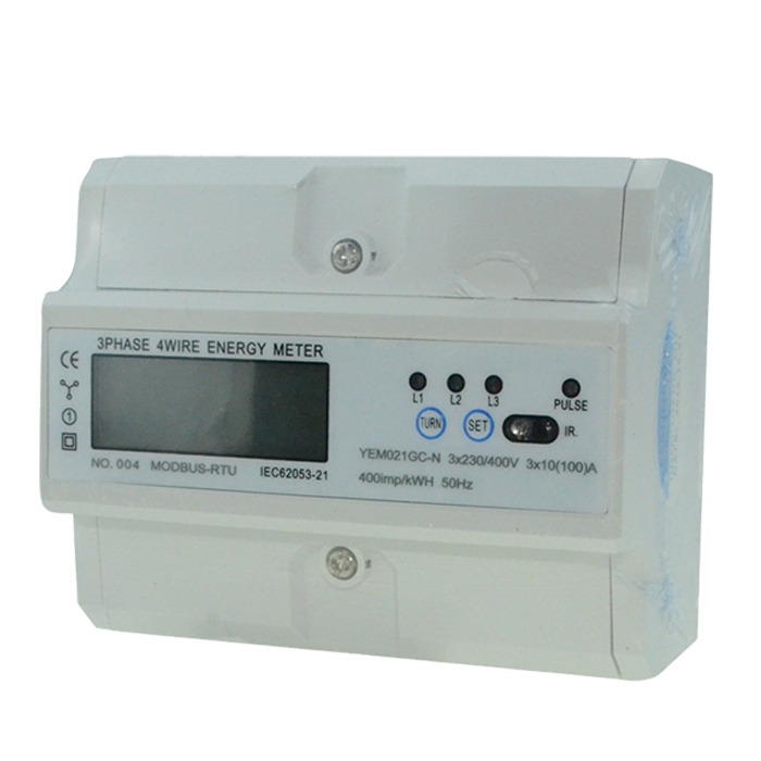YEM021GC-N Three Phase DIN Rail Mounted Smart Meter Enercon Remote Electricity Power Energy Meters