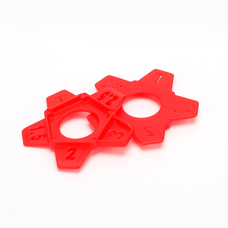 1mm 1.5mm 2mm 2.5mm 3mm 50pcs Star Multi-Size Tile Spacer Construction Tools Tile Level Clip System Floor Tile Accessories
