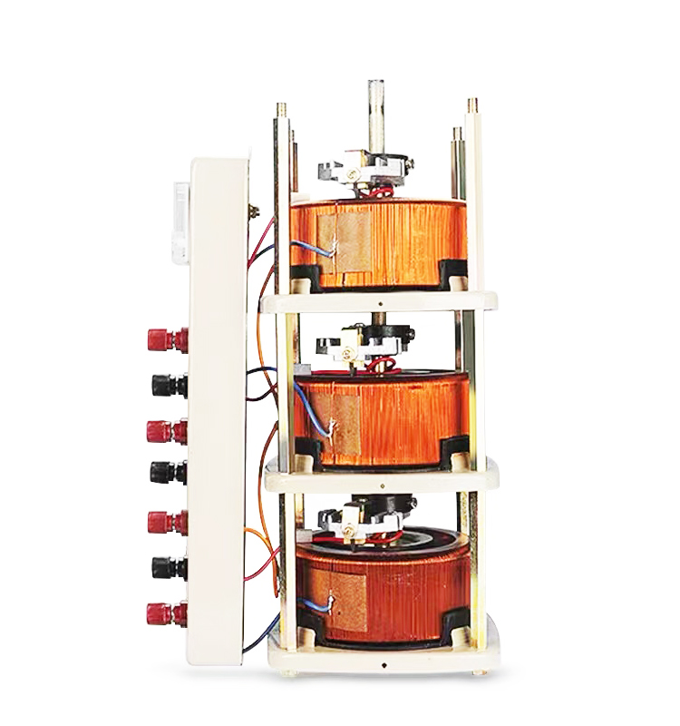 TSGC2 --3K AC SVC Use Three Phase Voltage Regulator Self-cooled Adjustable Contact Type Manual Voltage Regulator