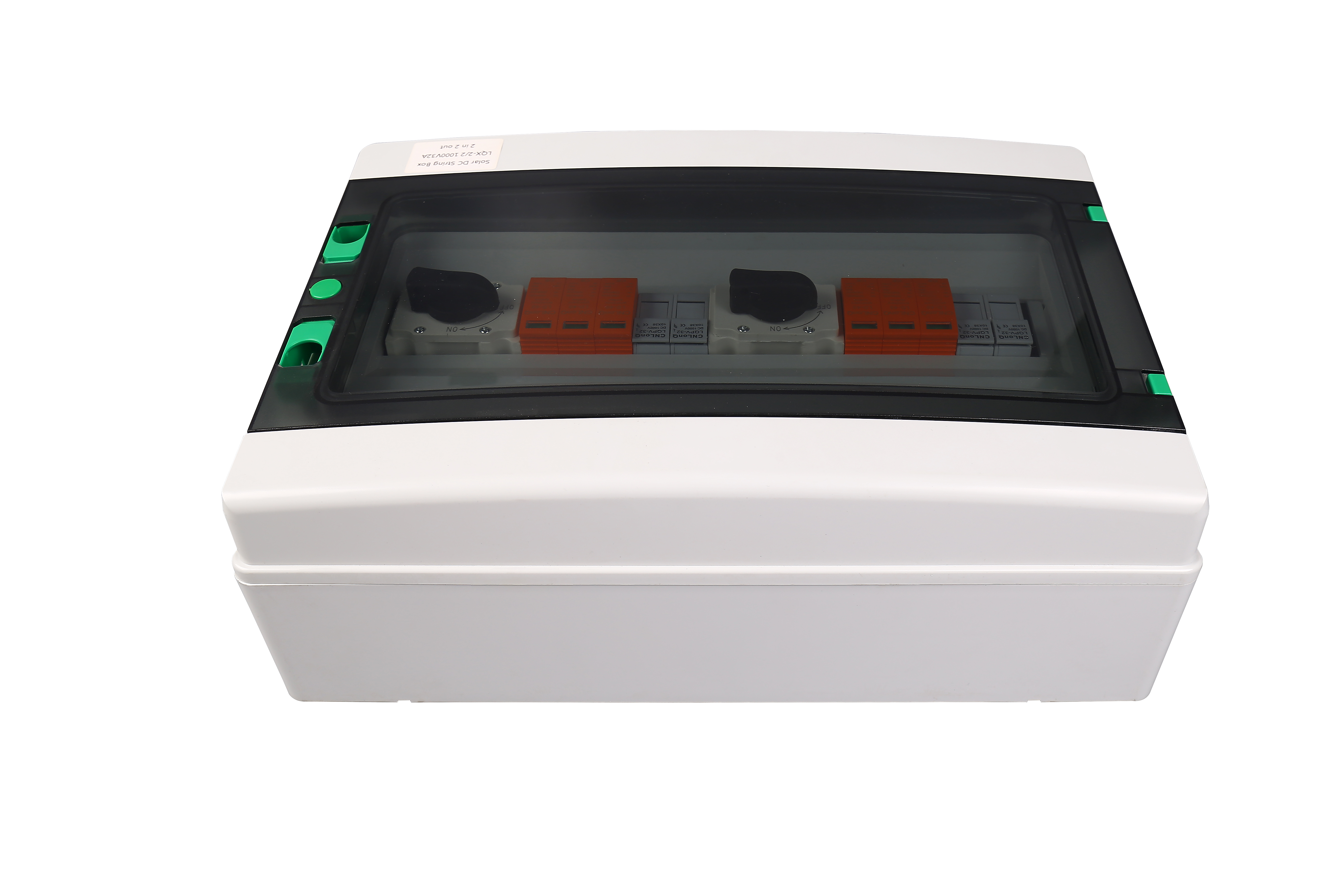 1000V DC Solar Panel Combiner Box Certified PV Combiner Box With 2 in and 2 Out Strings Solar Freezer Type