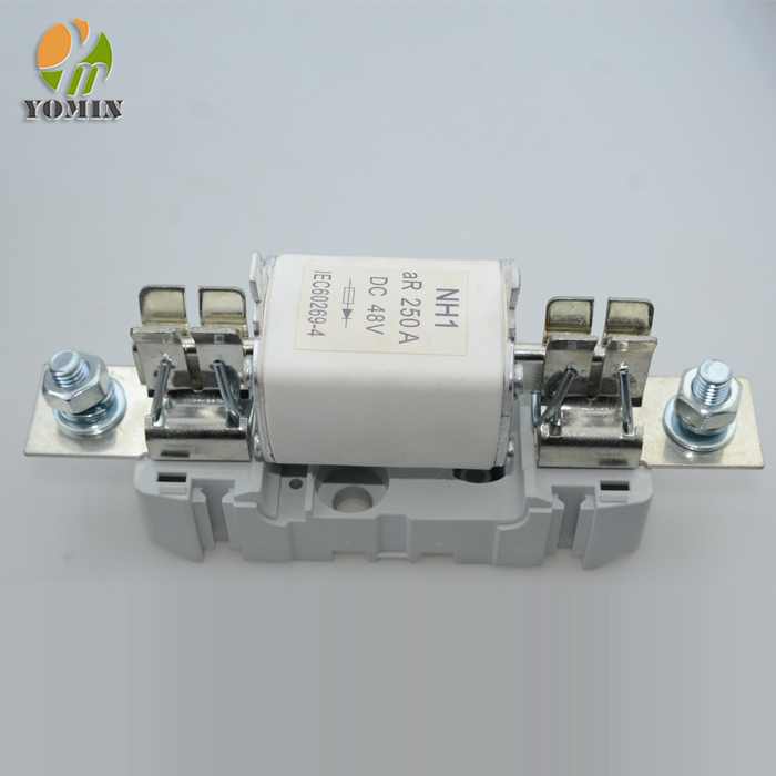NH1 80A 125A 250A 48V PV DC Solar Fuse for Distribution Box