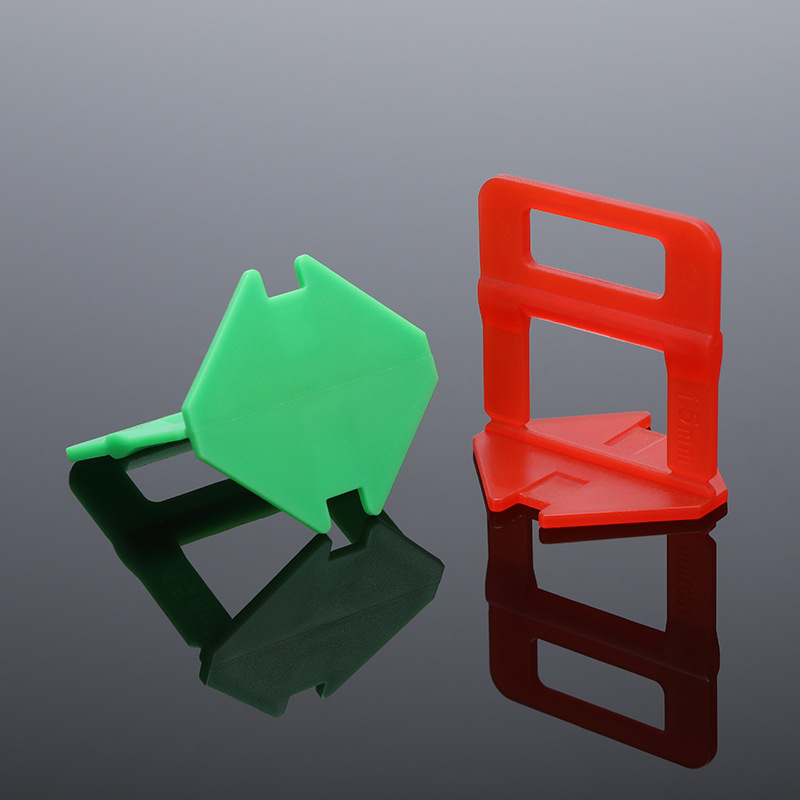 1.5mm Floor Wall Tile Leveling System Tile Spacer Clips Wedges Tile Leveling System for Ceramic Tile and Stone Installation