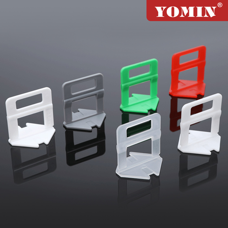 1.5mm Floor Wall Tile Leveling System Tile Spacer Clips Wedges Tile Leveling System for Ceramic Tile and Stone Installation