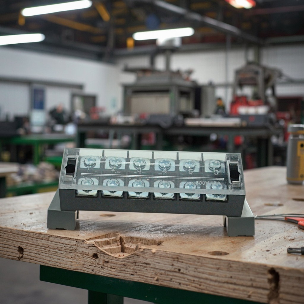 Self-Locking TB Series Terminal Block Made of Durable Copper Material