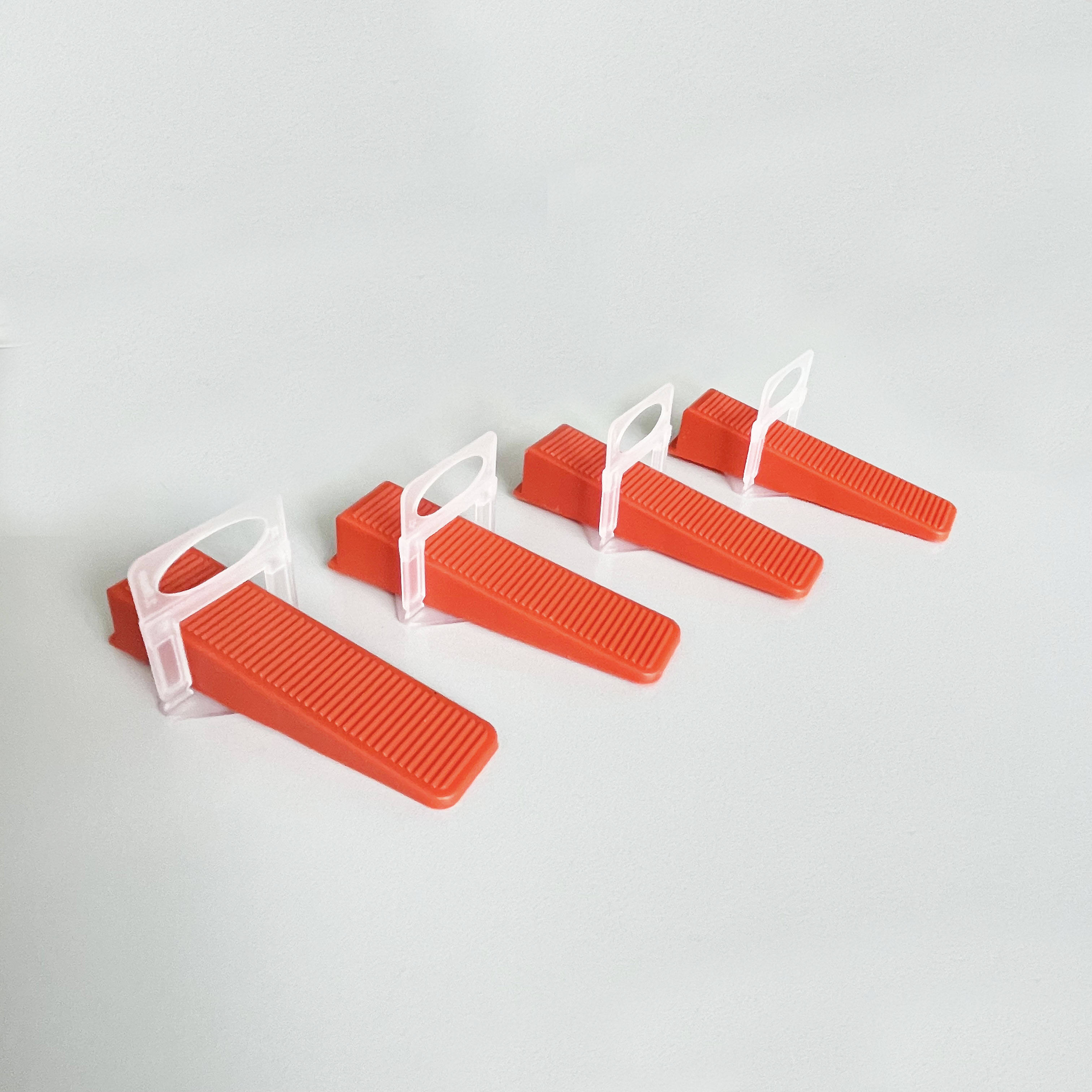 Professional Plastic PVC PE Floor Wall Tile Level Clips Spacers Flat Leveling System Spacer Accessories Tile Leveling System