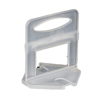 Plastic Bases Level Wedges Spacers PVC Tile Leveling System 1mm-1.5mm Thickness Exterior Floor Tiles Ceramic Tile Plastic Clips