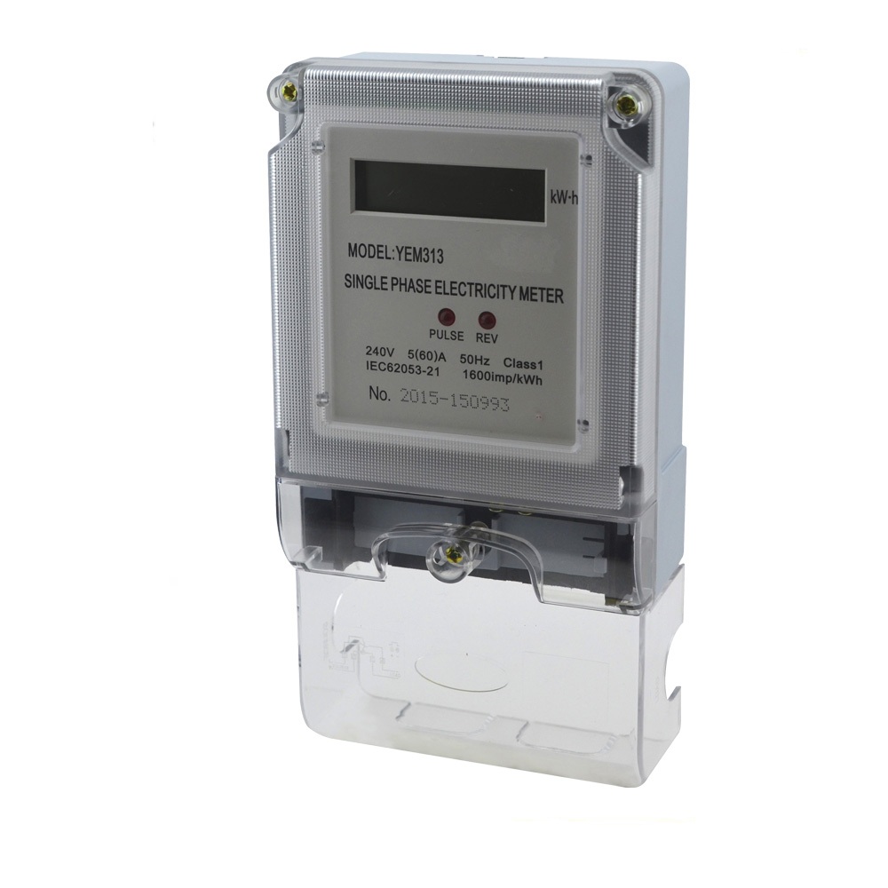 In Stock Fast Delivery Analog Only Manufacturers Single Phase Watt Electric Power Energy Meters