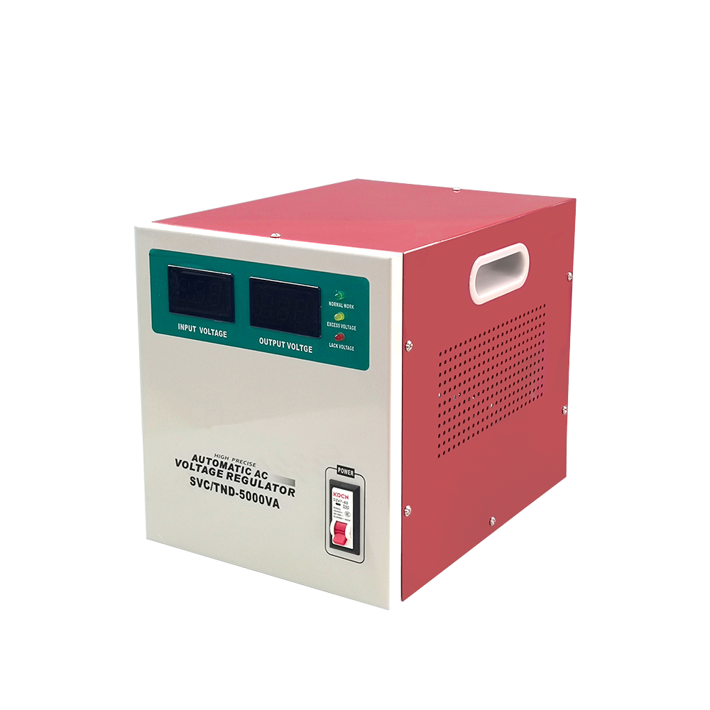 Customized 5000va Servo Motor Type Single Phase Ac Automatic Electric 220v Voltage Regulators/stabilizers