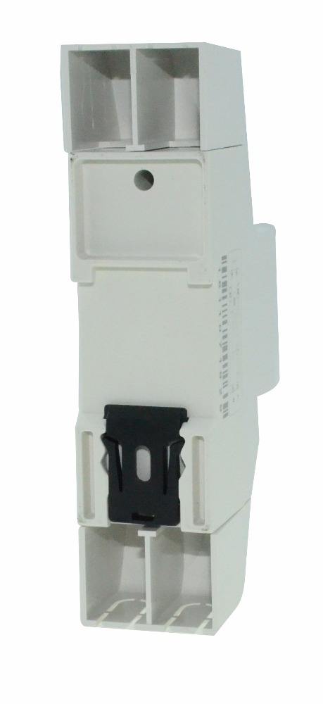 New Type Active Electric Single Phase 2p Din Rail Digital Energy Meter with Lcd Display and Pulse Output