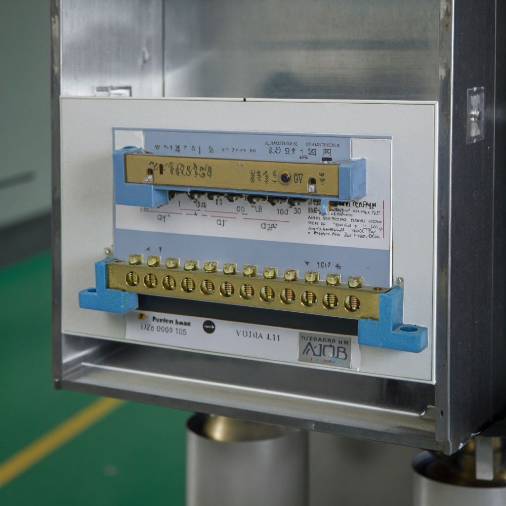 Brass PCB Busbar Barrier Terminal Blocks