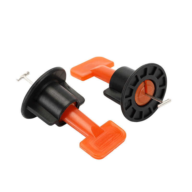 50 Pieces T-Shape Tile Locator Height Regulator Spacers Porcelain Reusable Anti-Lippage Tile Leveling System