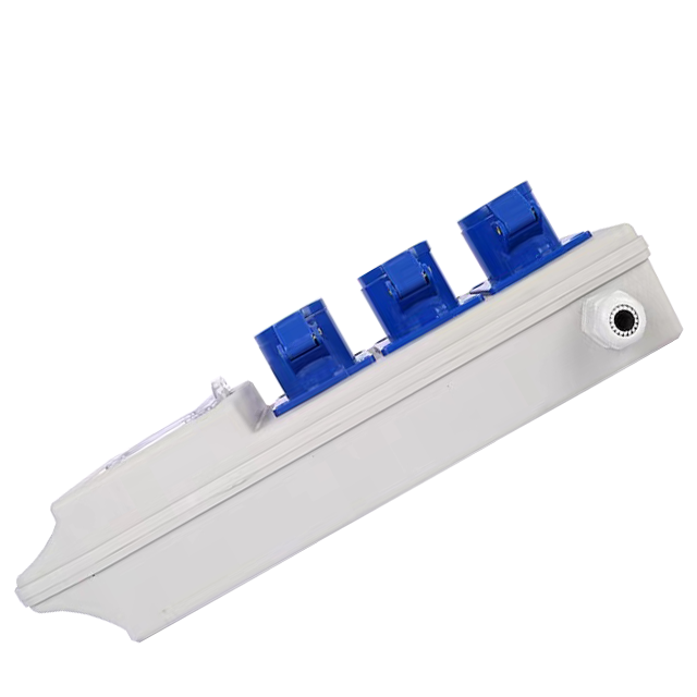 Customize  Portable  Power  Socket  Distribution  Box With Industrial Plug
