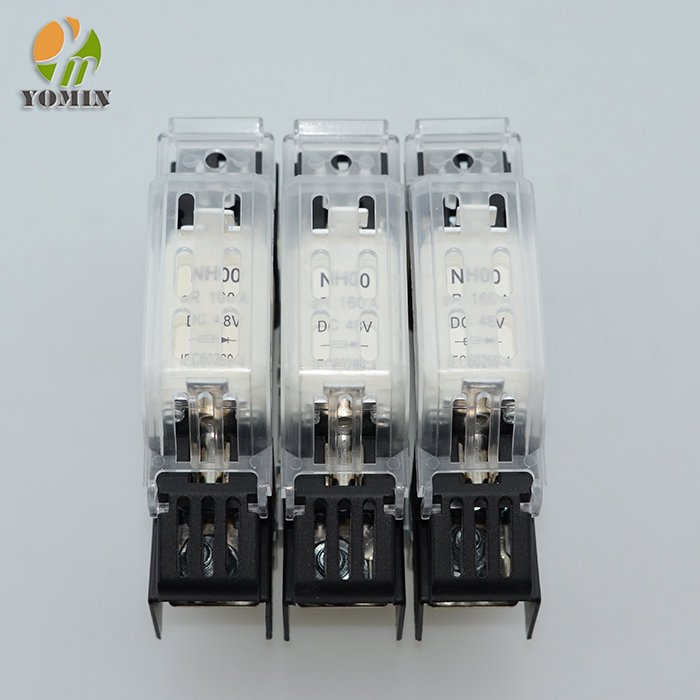 NH1 80A 125A 250A 48V PV DC Solar Fuse for Distribution Box