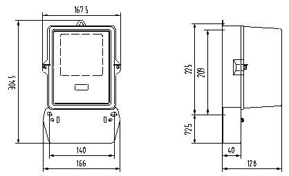High Quality Energy Meters 3 Phase Digital Electricity Meter Three Phase MeChanical Energy Meter