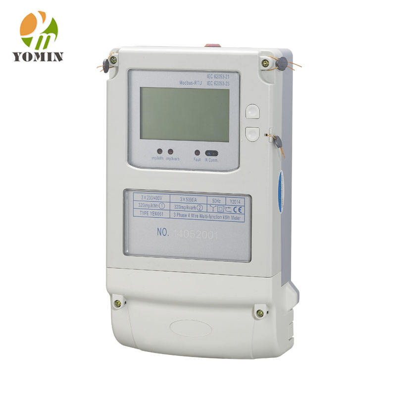 Approved Multifunctional RS485 Communication Function Efficient Energy Management Three-Phase Energy Meter KWh Meter