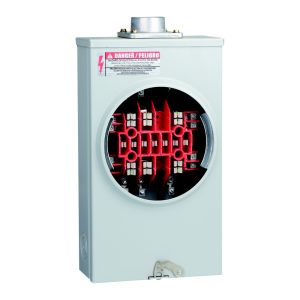 YOMIN 4Jaws/4J 320A Single Phase Square Electric Meter Socket Box